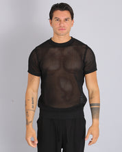 Msm Studio Perforated Thread T-Shirt