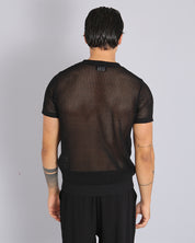 Msm Studio Perforated Thread T-Shirt