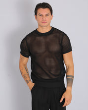 Msm Studio Perforated Thread T-Shirt