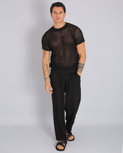 Msm Studio Perforated Thread T-Shirt