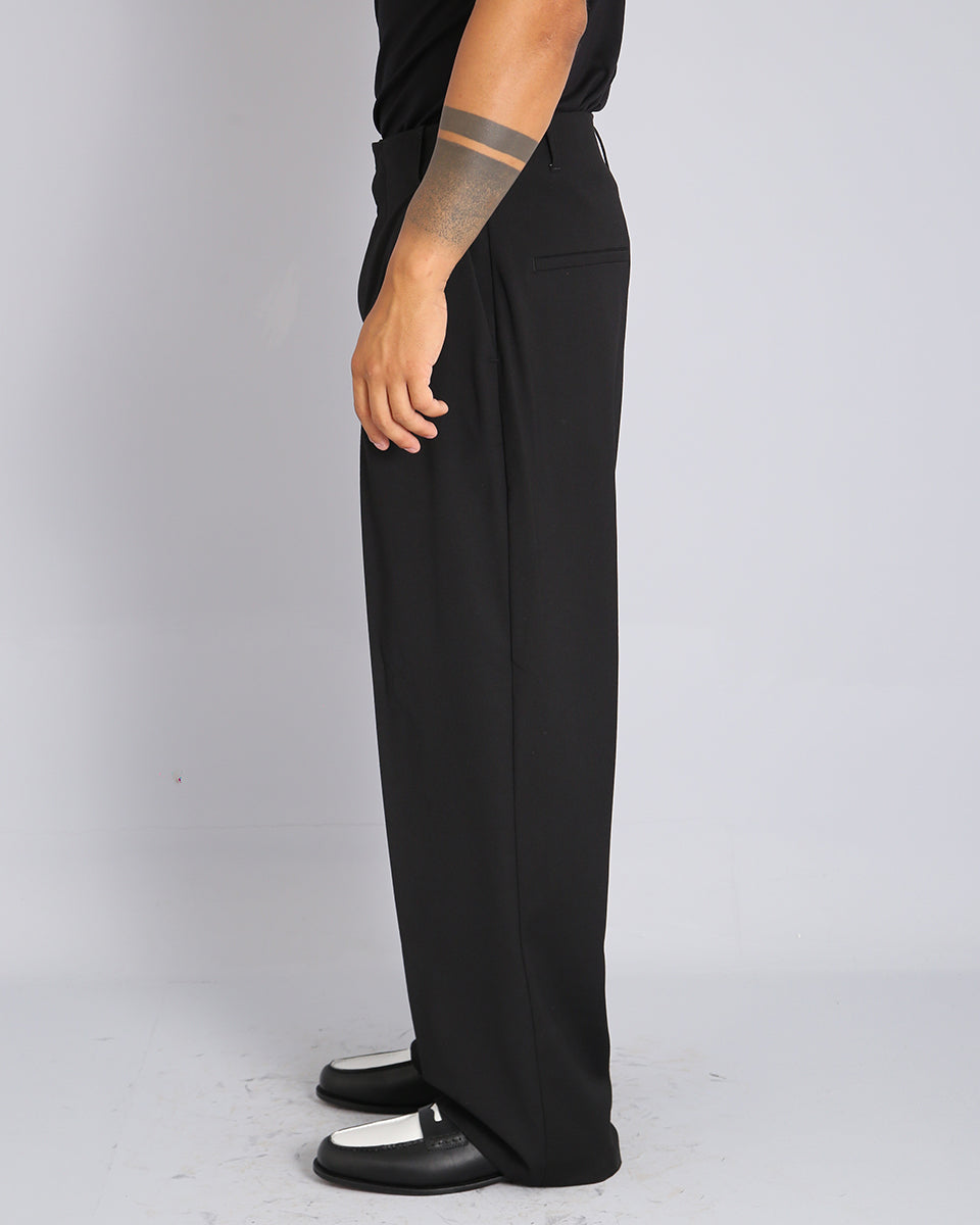 Pantalone Relaxed Fit Vita Alta