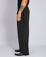 Pantalone Relaxed Fit Vita Alta