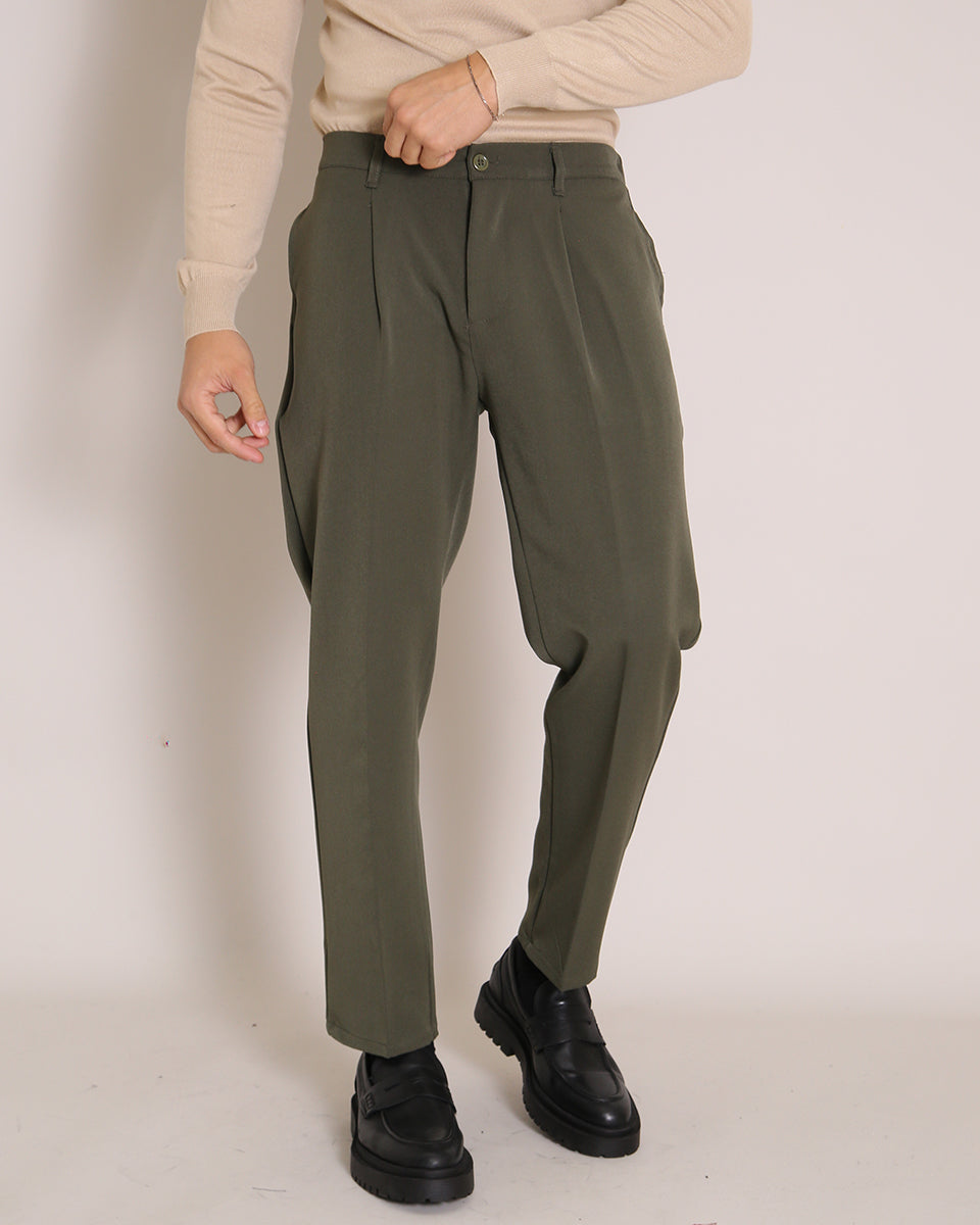 Msm Studio Pantalone Regular Fit