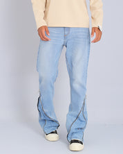 Msm Studio Denim Regular fit Washed with tears 