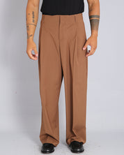 Pantalone Relaxed Fit Vita Alta