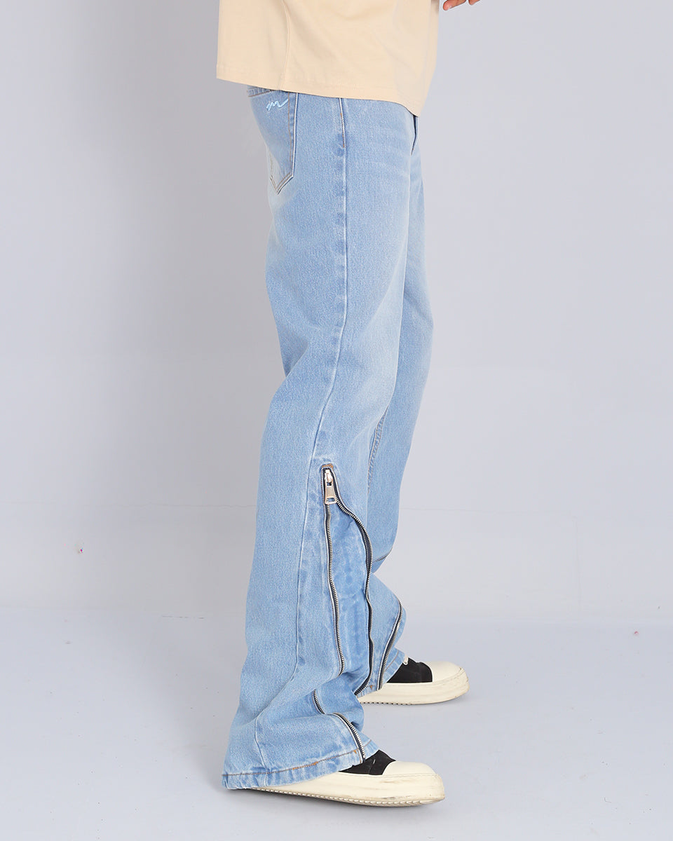 Msm Studio Denim Regular fit Washed with tears 