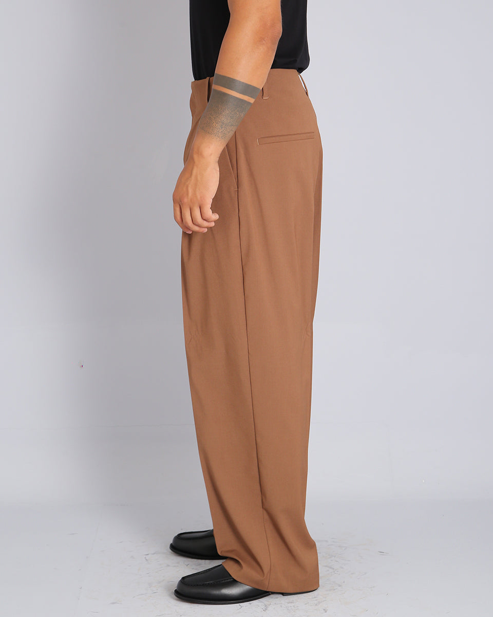 Pantalone Relaxed Fit Vita Alta