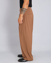 Pantalone Relaxed Fit Vita Alta