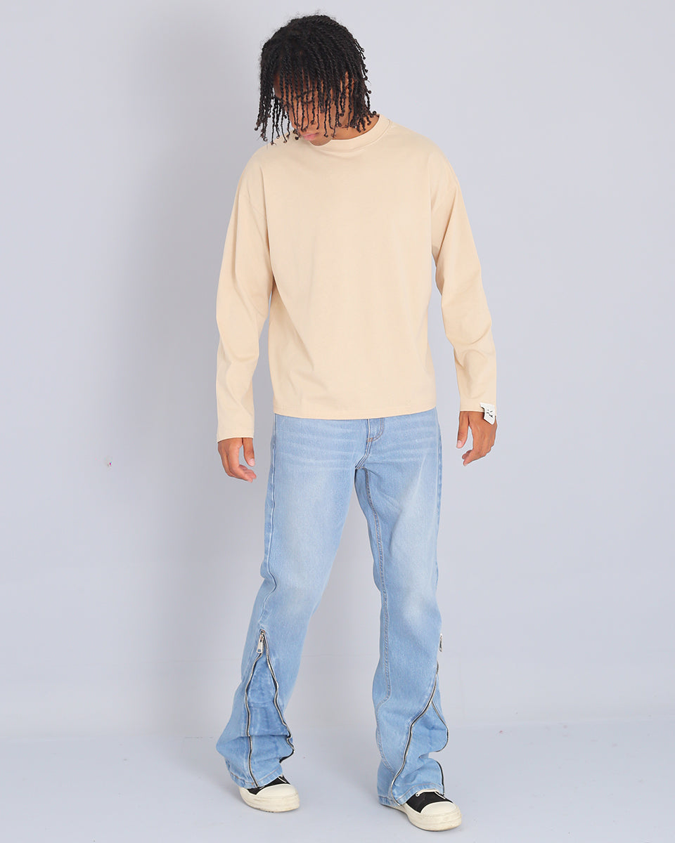 Msm Studio Denim Regular fit Washed with tears 