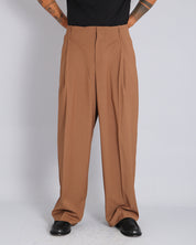 Pantalone Relaxed Fit Vita Alta