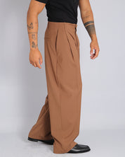 Pantalone Relaxed Fit Vita Alta