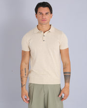 Msm Studio Polo in garment dyed yarn