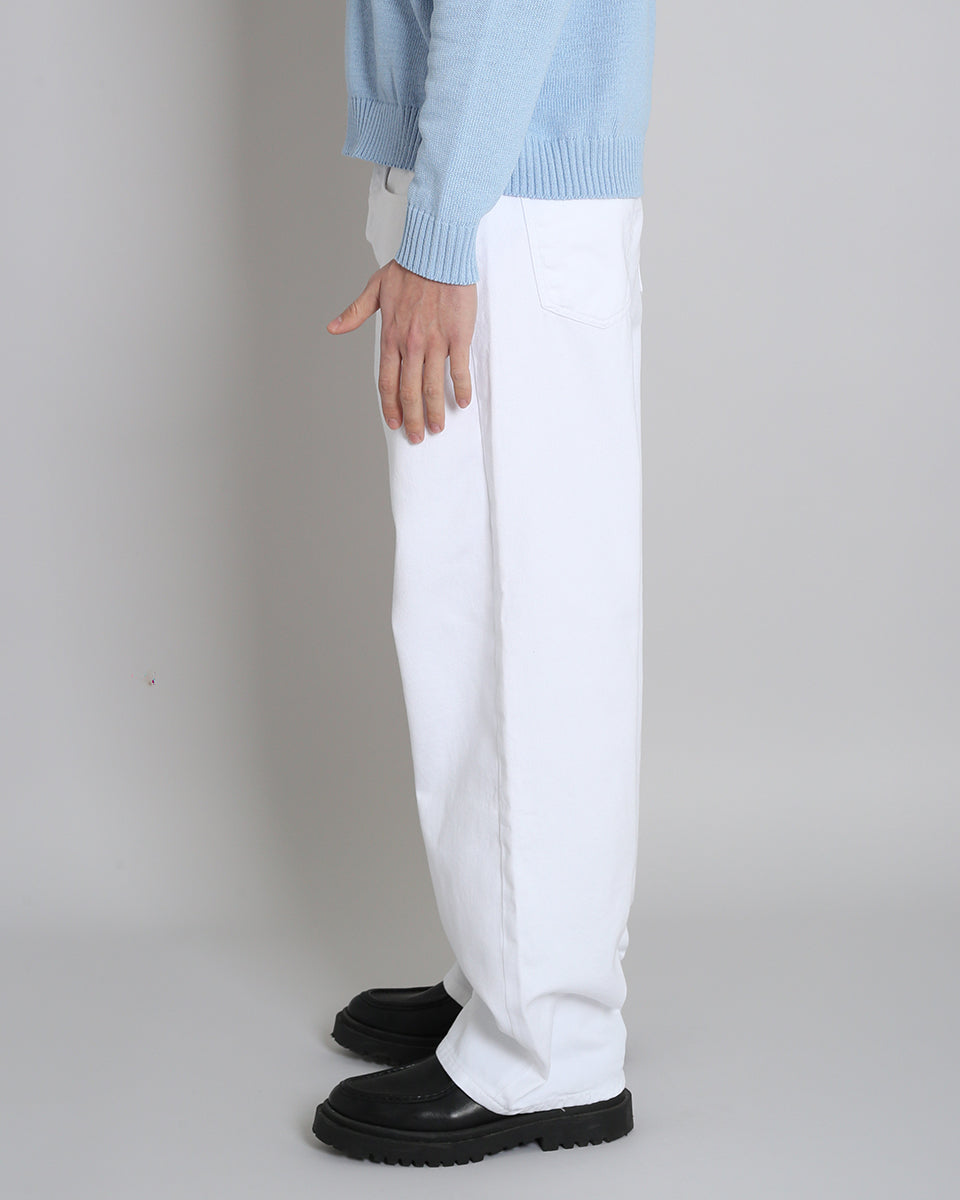 Denim Baggy fit Bianco