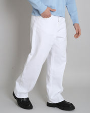 Denim Baggy fit Bianco