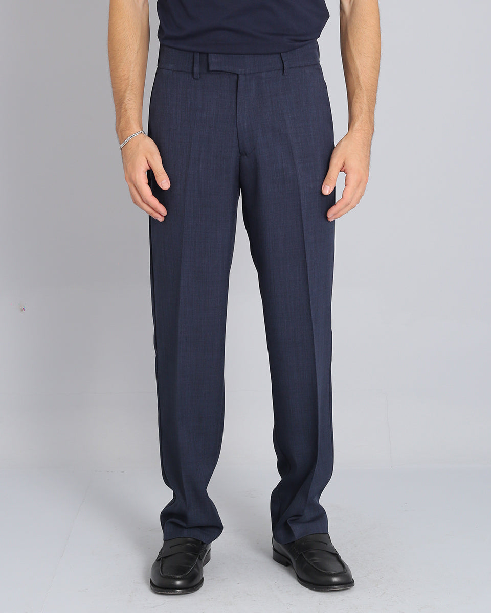 Wide Fit Flamed Trousers