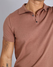 Msm Studio Polo in garment dyed yarn