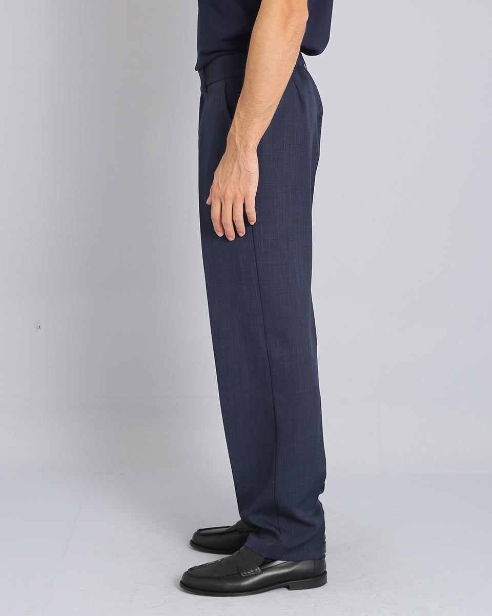 Pantalone Wide Fit senza pence Fiammato