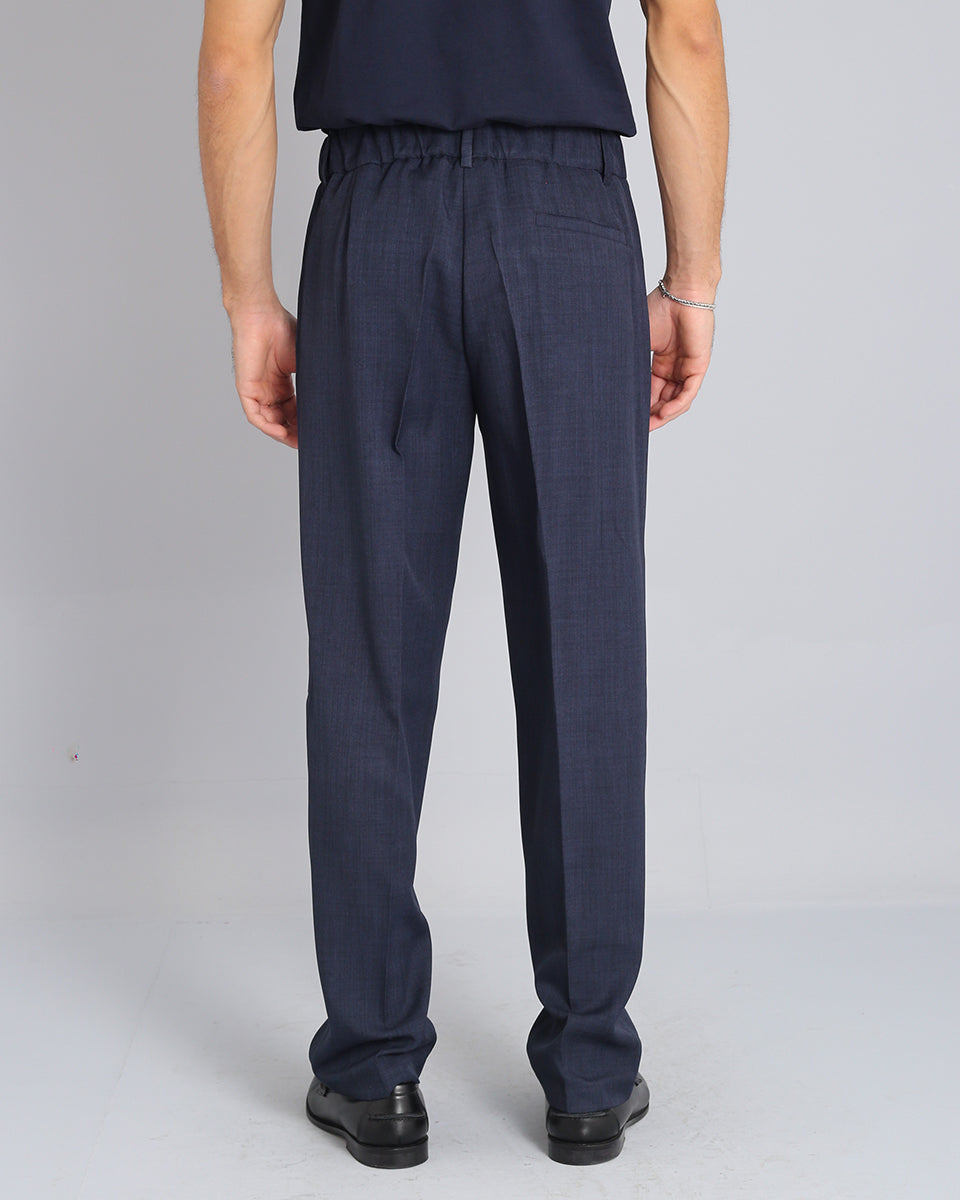 Wide Fit Flamed Trousers