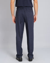 Pantalone Wide Fit senza pence Fiammato