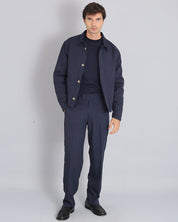 Pantalone Wide Fit senza pence Fiammato