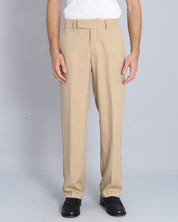 Pantalone Wide Fit senza pence Fiammato