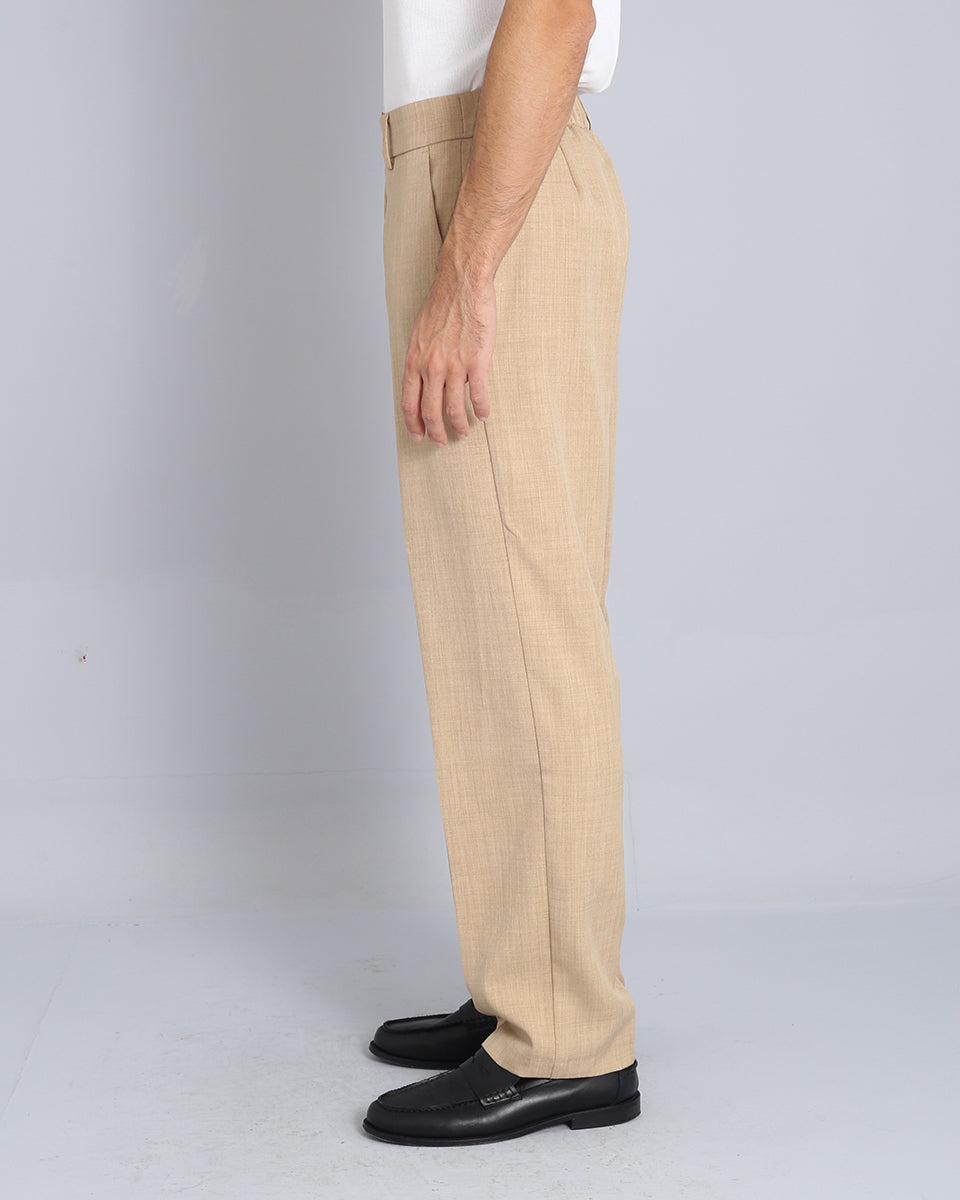 Pantalone Wide Fit senza pence Fiammato