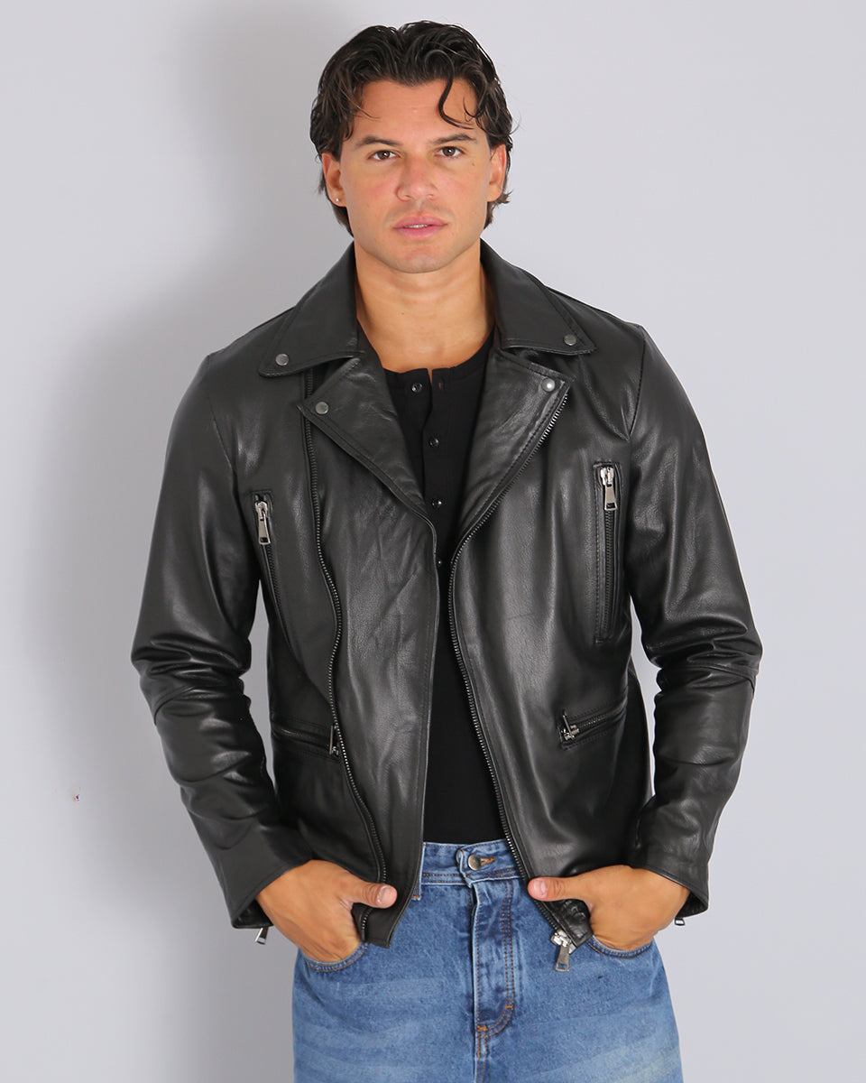 Basic Leather Jacket