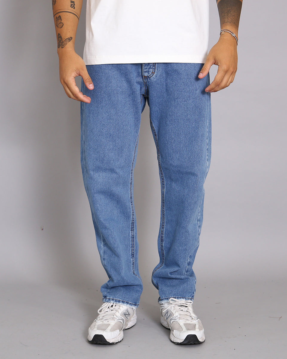 Msm Studio Jeans Straight Fit Light Denim 