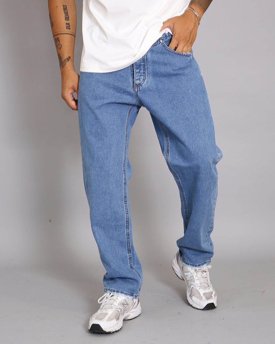 Msm Studio Jeans Straight Fit Light Denim 