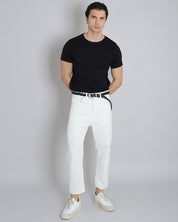 Msm Studio Cropped Denim Black 