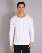 Msm Studio T-shirt Serafino in rib