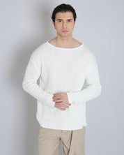 V-Neck Cropped Pullover