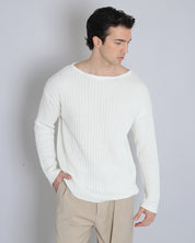 V-Neck Cropped Pullover