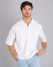 Msm Studio Polo Cropped with Zip