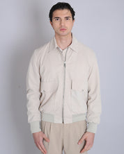 Msm Studio Suede Jacket with Pockets 