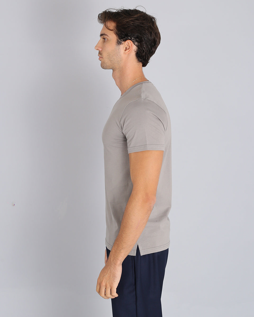 Basic t-shirt con spacchetto