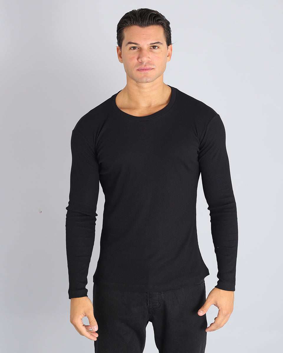 Msm Studio Ribbed Boat Neck T-Shirt