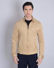 Msm Studio Suede Jacket with Pockets 