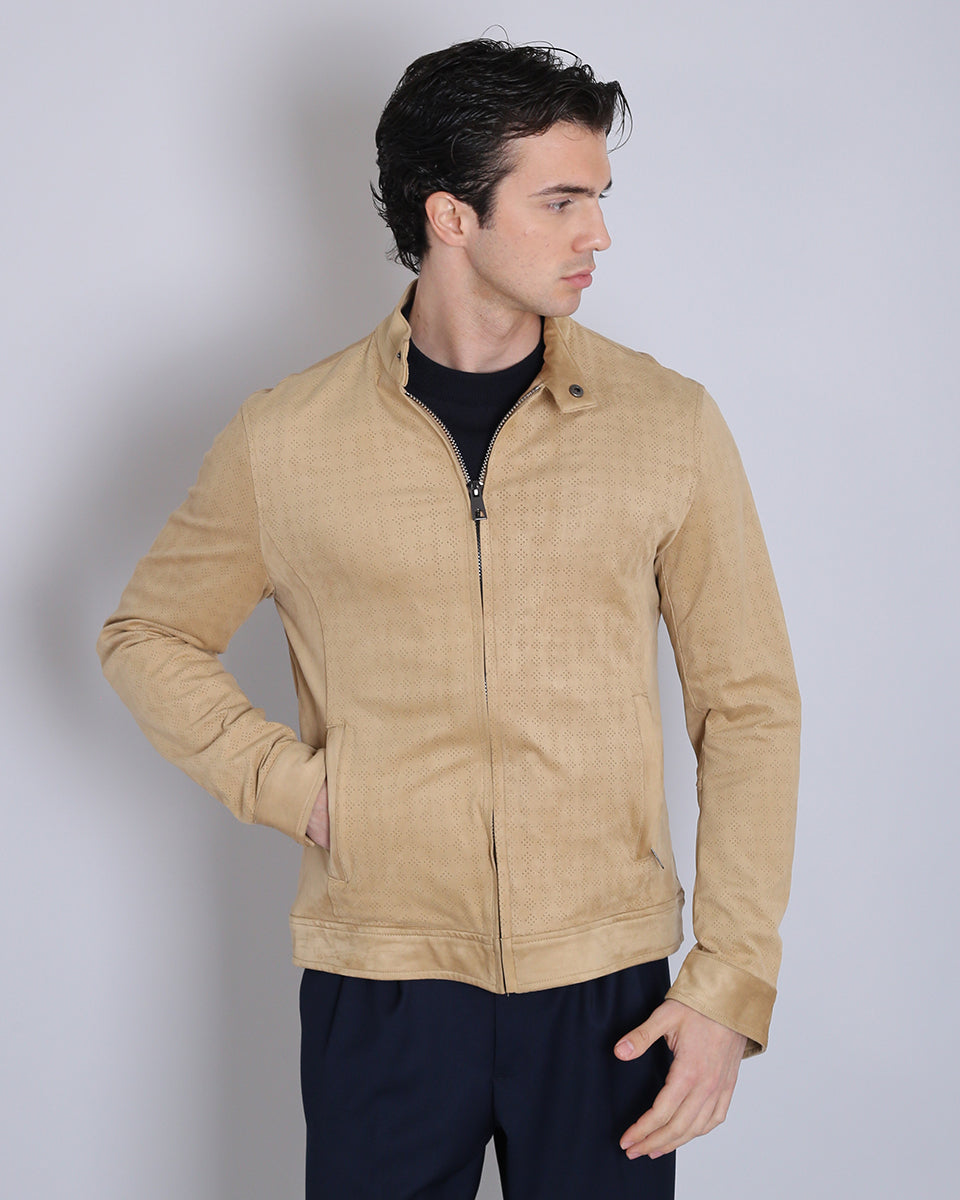 Msm Studio Suede Jacket with Pockets 