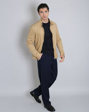 Msm Studio Suede Jacket with Pockets 