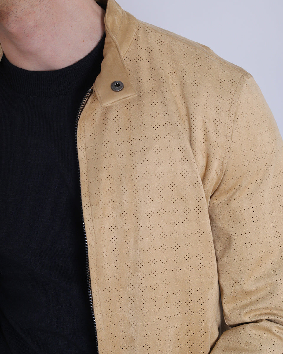 Msm Studio Suede Jacket with Pockets 