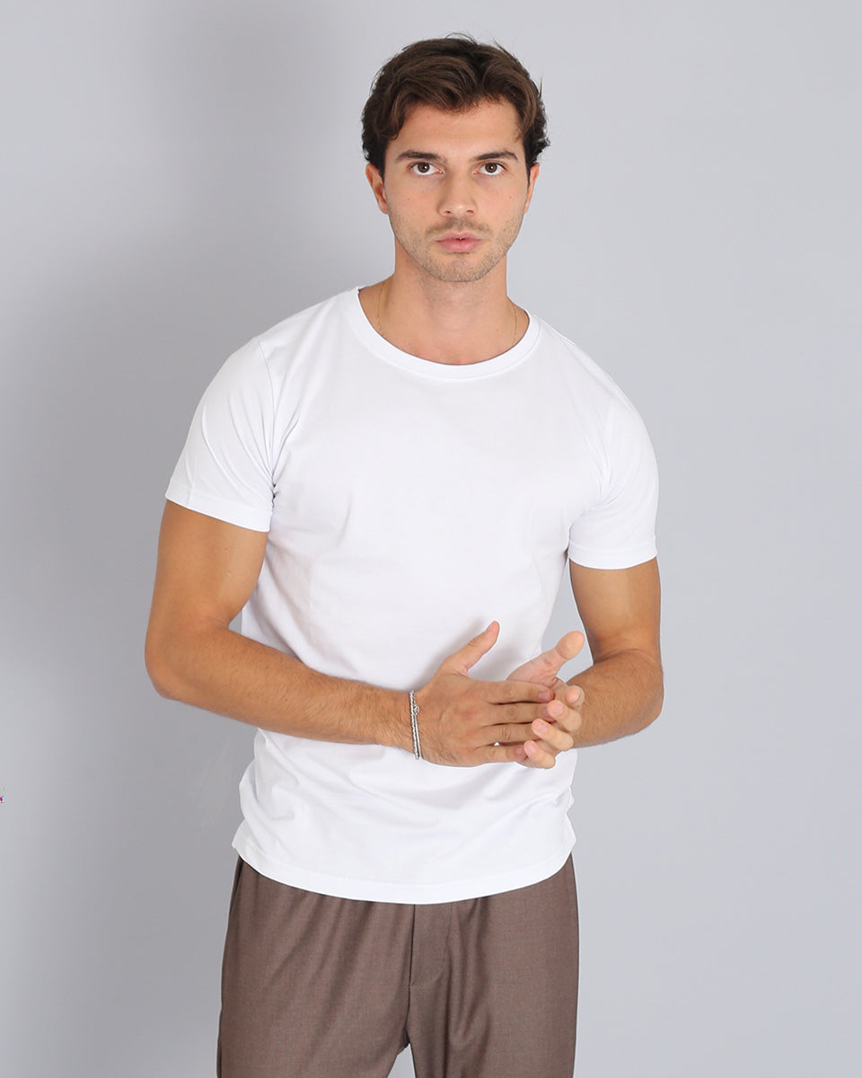 Basic t-shirt con spacchetto