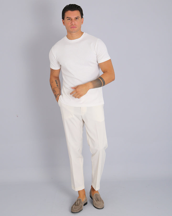 Msm Studio Pantalone Sartoriale Strutturato