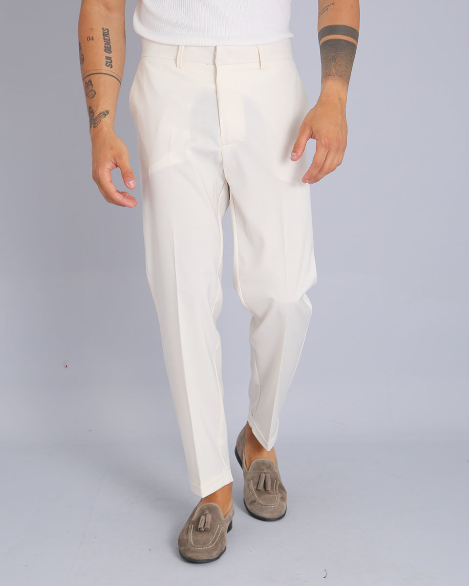 Msm Studio Pantalone Sartoriale Strutturato