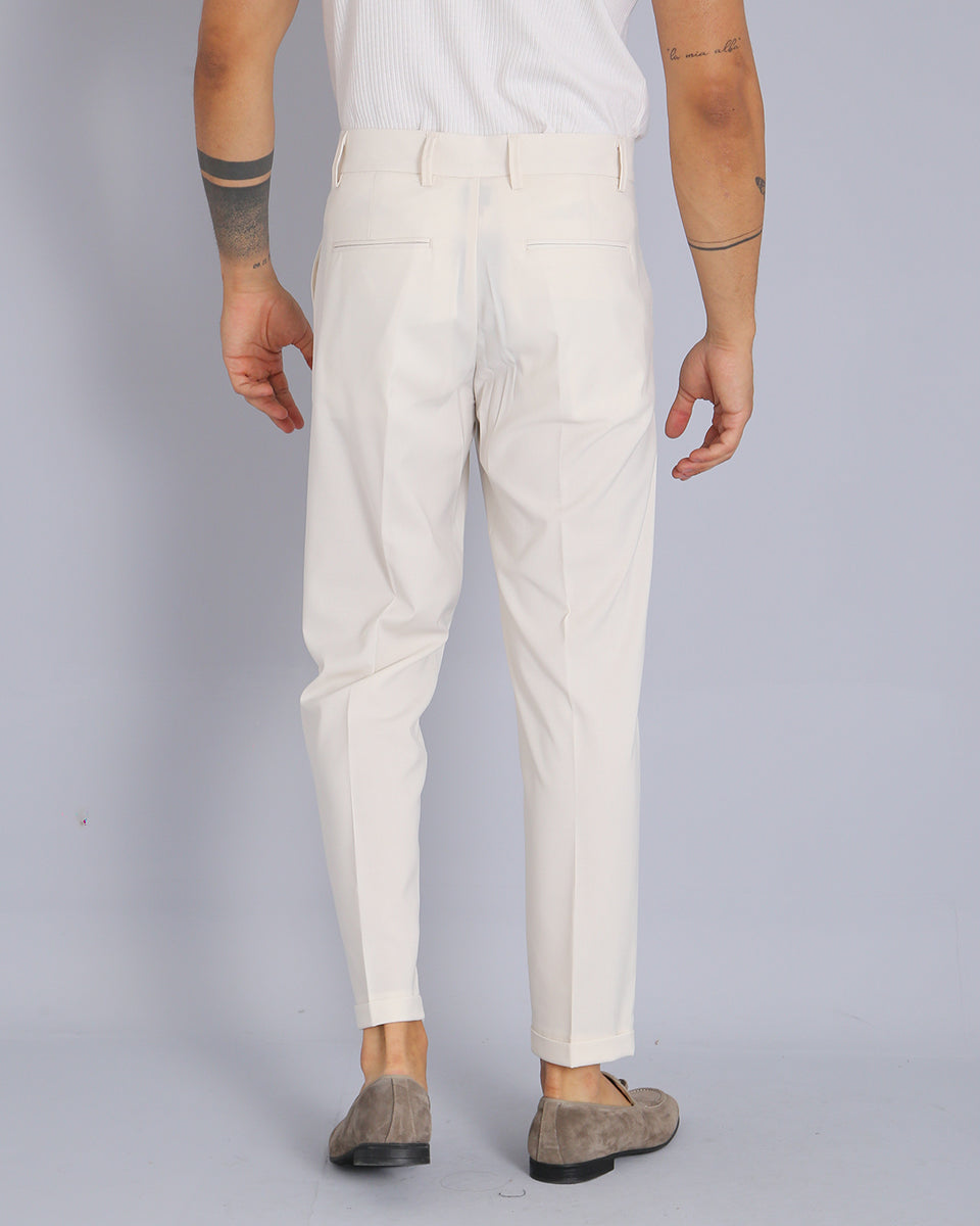 Msm Studio Structured Tailored Trousers 