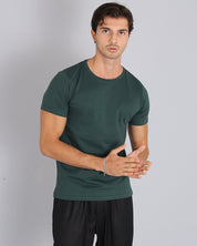 Basic t-shirt con spacchetto