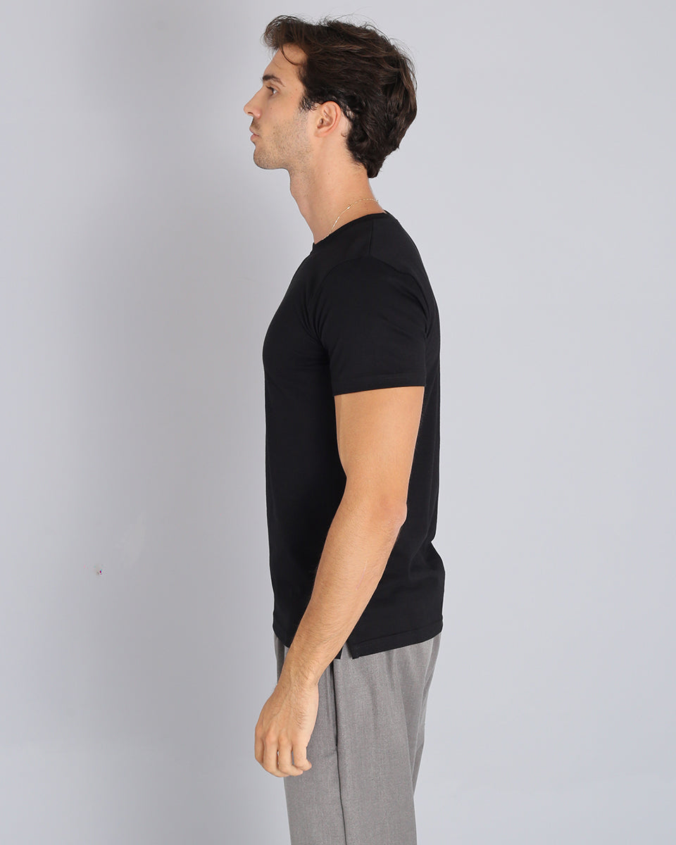 Basic t-shirt con spacchetto