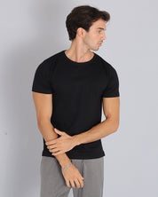 Basic t-shirt con spacchetto