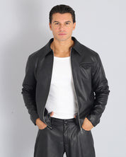 Basic Leather Jacket