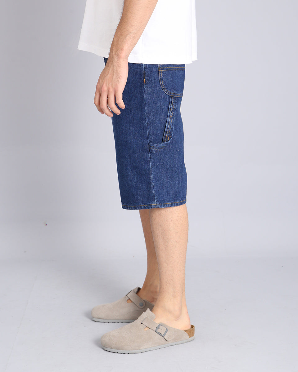 Msm Studio Denim Short Work Scuro